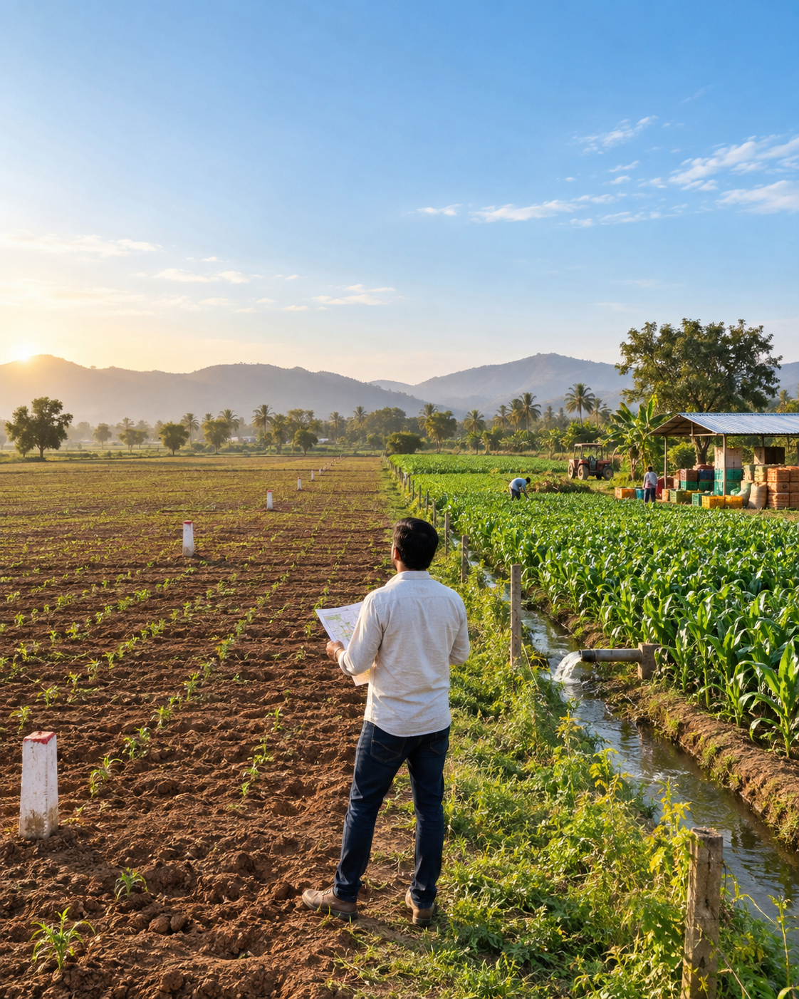 Agricultural land vs farm land comparison for Indian property buyers